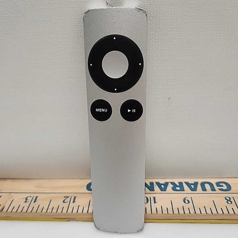 Apple TV Remote A1294 Silver Aluminum OEM for Apple TV 2nd 3rd Generation